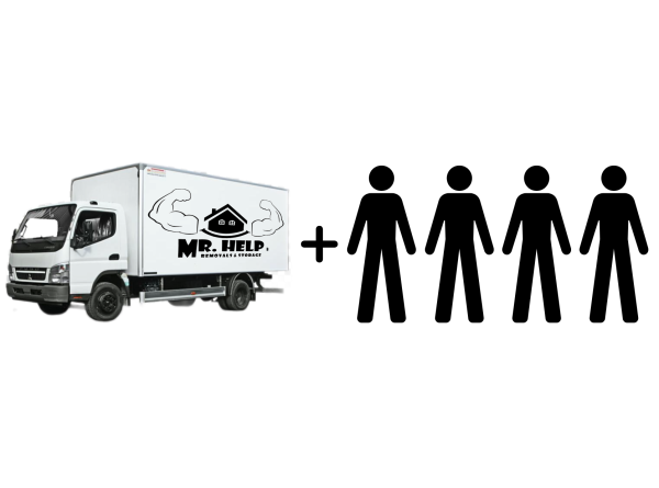 MrHelp Truck + 4 Men